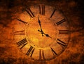 Vintage clock Royalty Free Stock Photo
