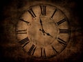 Vintage clock Royalty Free Stock Photo