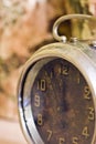 Vintage clock closeup Royalty Free Stock Photo