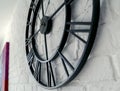 Vintage clock with Roman numeral