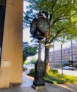Vintage Clock in Washington Square in Columbia, SC