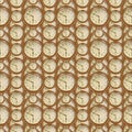 Vintage Clocks Seamless Pattern Design