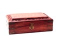 Vintage closed wooden box Royalty Free Stock Photo