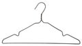 Vintage Clothes Hanger Royalty Free Stock Photo