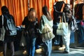 Vintage clothing kilo sale at pop-up shop in trendy clubs is a new trend all around Europe