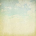 Vintage cloudy background