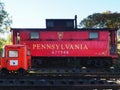 Vintage CN Fairmount Speeder and train car