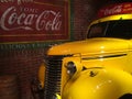 Vintage Coca-Cola delivery truck.