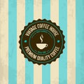 Vintage coffee logo