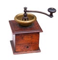 Vintage coffee mill Royalty Free Stock Photo