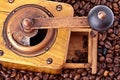 Vintage Coffee Mill Royalty Free Stock Photo