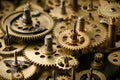 Vintage cogs and gears mechanism