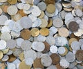 Vintage coins of Israe Royalty Free Stock Photo