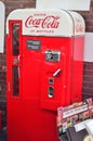 Vintage coke dispenser Royalty Free Stock Photo