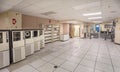 Vintage Cold war computer room in underground Diefenbunker fallout shelter in Carp, Ontario, Canada