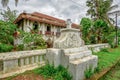 Vintage Colonial Goan house of Braganza family in Chandor village