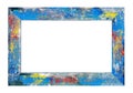 Vintage colorful frame