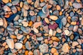 Vintage colorful pebbles