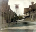 Vintage 1901 Photo of Bull Hotel, Brenchley, Kent UK