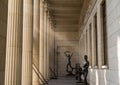 Vintage Columns Architecture Of Ancient Temple