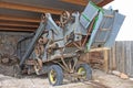 Vintage Combine Harvester