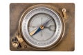 Vintage compass geologist Royalty Free Stock Photo