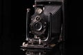 Vintage compur camera Royalty Free Stock Photo