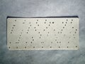 vintage computer data storage.computer punchcard circa 1970s