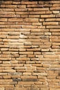 Vintage concept background of closeup old brick wall Royalty Free Stock Photo