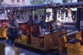 Vintage Conch Tour Train, Key West, Florida Royalty Free Stock Photo