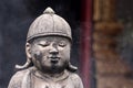 Vintage concrete statues in Wat Chai Mongkon - Buddhist Temple ,