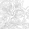 Vintage contour mapping. Natural printing illustrations of maps. Royalty Free Stock Photo