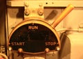 Vintage Control Panel Royalty Free Stock Photo