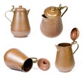 Vintage copper jug Royalty Free Stock Photo