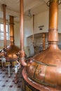 Vintage copper kettle - brewery in Belgium