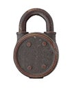 Vintage copper padlock