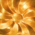 Vintage copper swirl Royalty Free Stock Photo