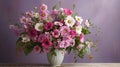 vintage cottage flower arrangement Royalty Free Stock Photo