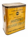 Vintage cough drop box