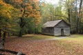 Vintage country one room school house. Royalty Free Stock Photo