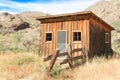 Vintage cowboy fence line cabin #6 Royalty Free Stock Photo