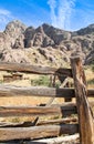 Vintage cowboy fence line cabin #4 Royalty Free Stock Photo