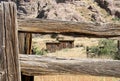 Vintage cowboy fence line cabin #5 Royalty Free Stock Photo