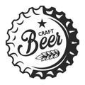 Vintage craft beer logo