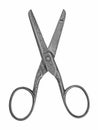 Vintage craft household scissors