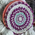 Vintage Crocheted Doilies in a Round Circular Shape