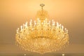 Vintage crystal lamp details Royalty Free Stock Photo