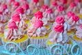 Vintage cupcakes weding