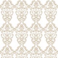 Vintage Damask Elegant Royal ornament pattern
