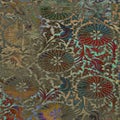 Vintage Damask Floral Batik Background